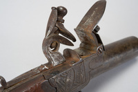 Archived Images\I_numbers\I501-I1000\I981.07.jpg; I981; pocket pistol by Henry Nock; pistol, pocket, flintlock